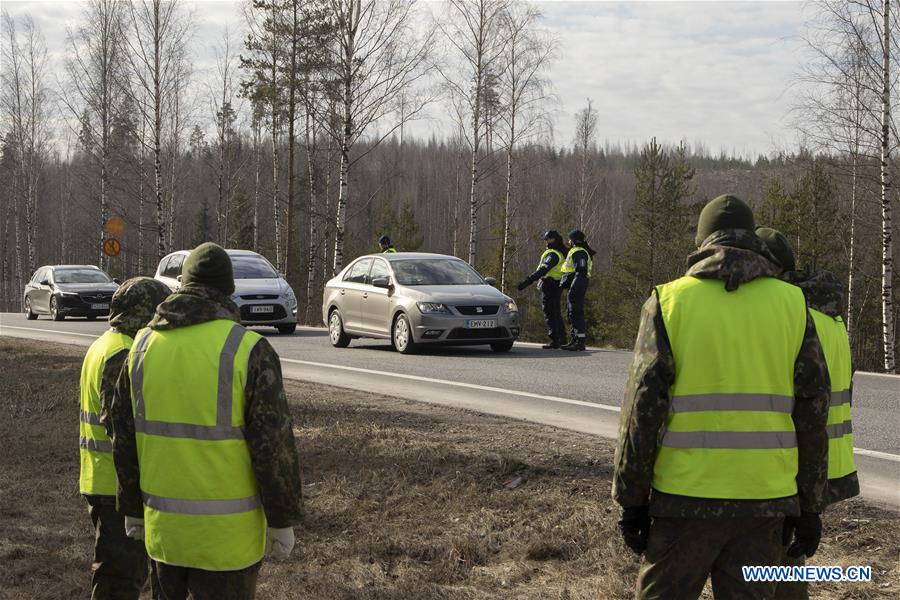 FINLAND-UUSIMAA-HYVINKAA-COVID-19-LOCKDOWN