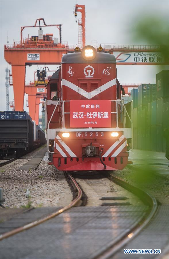 CHINA-WUHAN-EUROPE-FREIGHT TRAIN-REGULAR OPERATION-RESTORATION (CN)