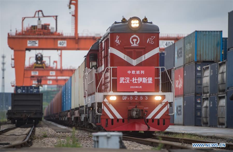CHINA-WUHAN-EUROPE-FREIGHT TRAIN-REGULAR OPERATION-RESTORATION (CN)