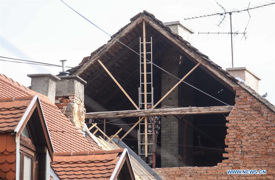 CROATIA-ZAGREB-EARTHQUAKE-AFTERMATH