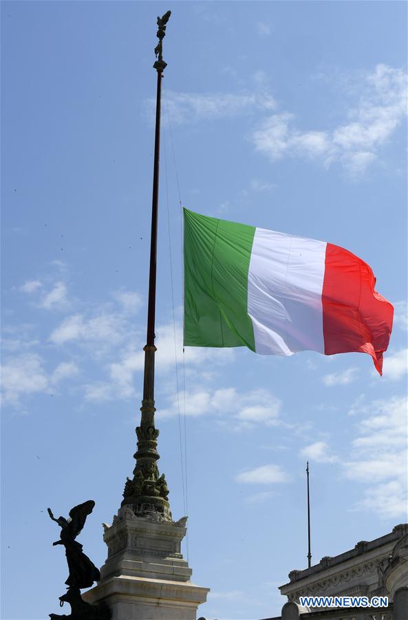ITALY-ROME-COVID-19-MEMORIAL CEREMONY