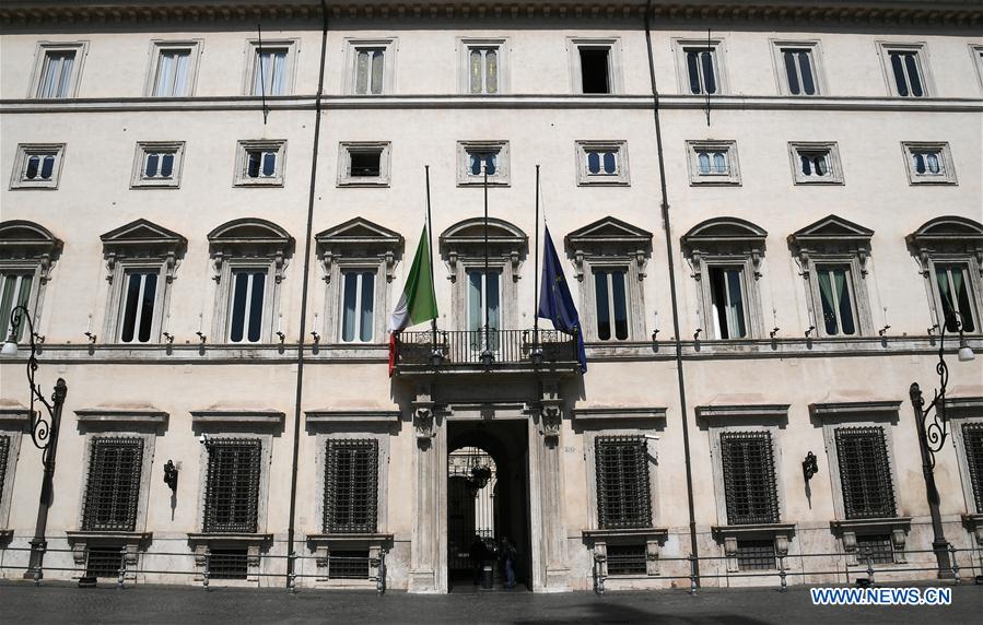 ITALY-ROME-COVID-19-MEMORIAL CEREMONY