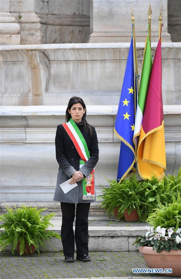ITALY-ROME-COVID-19-MEMORIAL CEREMONY