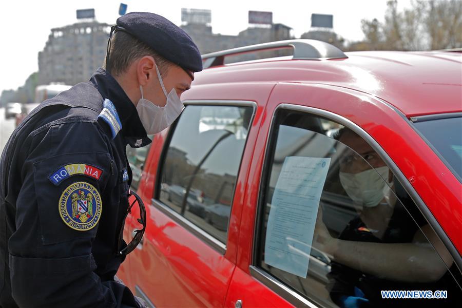 ROMANIA-BUCHAREST-COVID-19-CHECKING