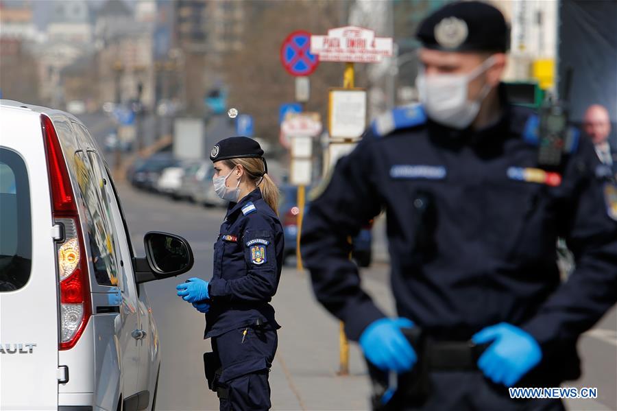 ROMANIA-BUCHAREST-COVID-19-CHECKING