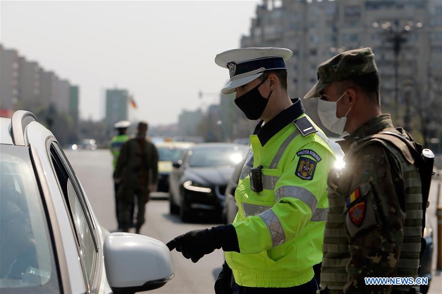 ROMANIA-BUCHAREST-COVID-19-CHECKING