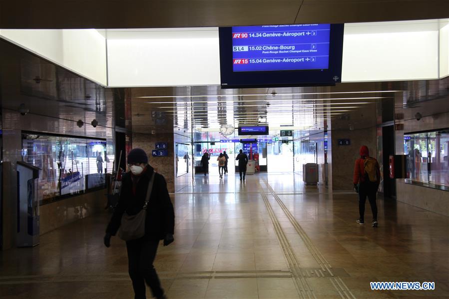 SWITZERLAND-GENEVA-COVID-19-CASES