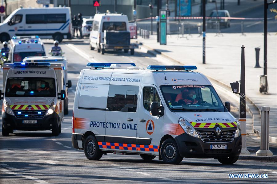 FRANCE-PARIS-COVID-19-TRAIN-TRANSFER