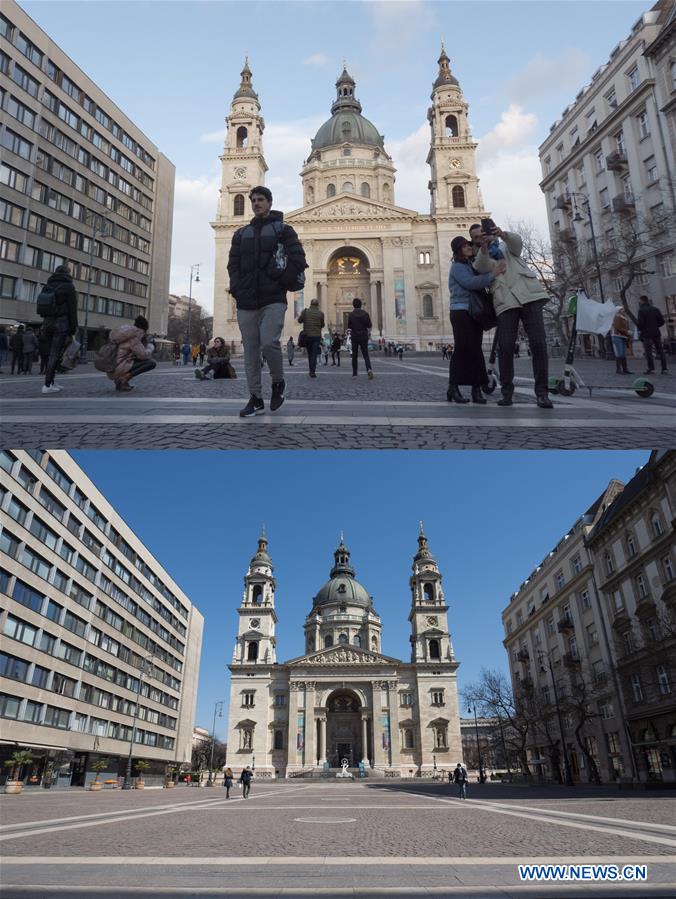 HUNGARY-BUDAPEST-COVID-19 