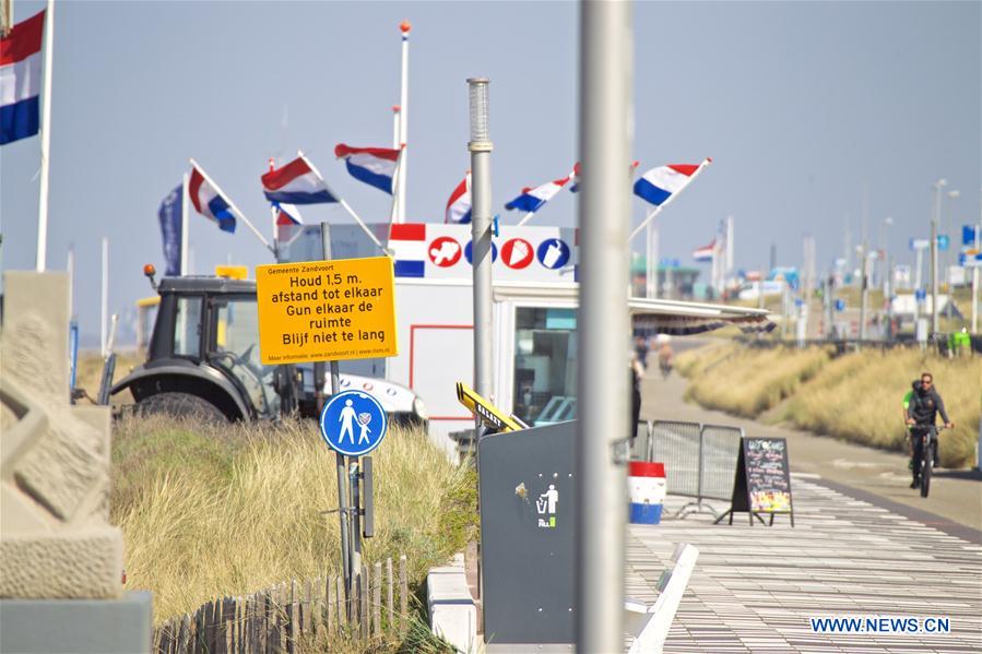 THE NETHERLANDS-ZANDVOORT-COVID-19