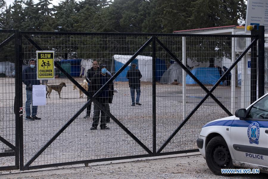 GREECE-MALAKASA-MIGRANTS-CAMP-COVID-19