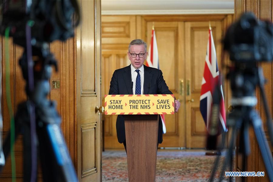 BRITAIN-LONDON-CABINET OFFICE MINISTER-SELF SOLATION