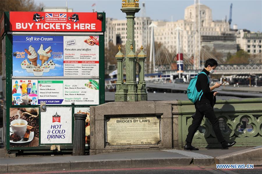 BRITAIN-LONDON-COVID-19