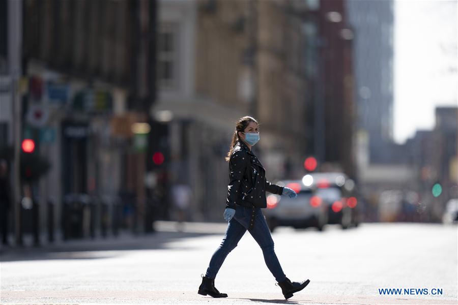 BRITAIN-MANCHESTER-COVID-19