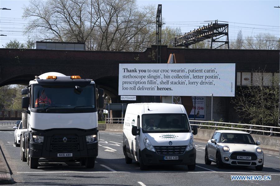 BRITAIN-MANCHESTER-COVID-19