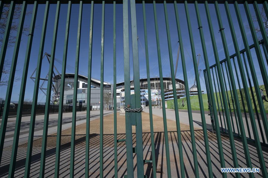 BRITAIN-MANCHESTER-COVID-19