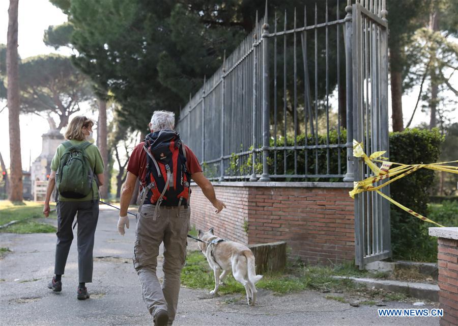 ITALY-ROME-COVID-19-CASES