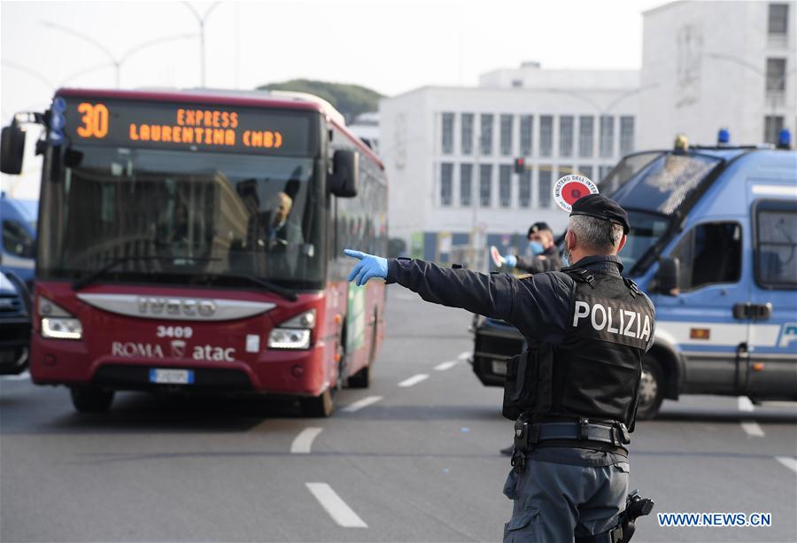 ITALY-ROME-COVID-19-CASES