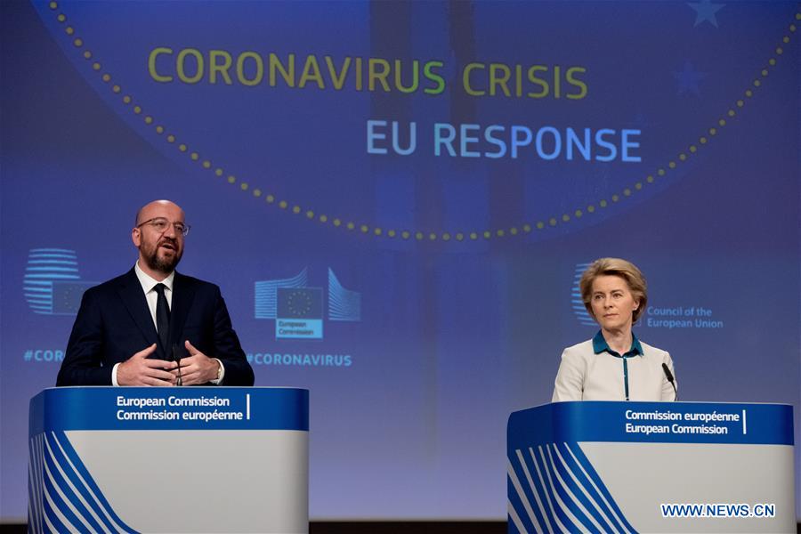 BELGIUM-BRUSSELS-EU-COVID-19-ROADMAP