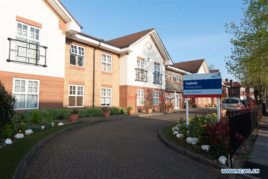 BRITAIN-LONDON-COVID-19-CARE HOMES