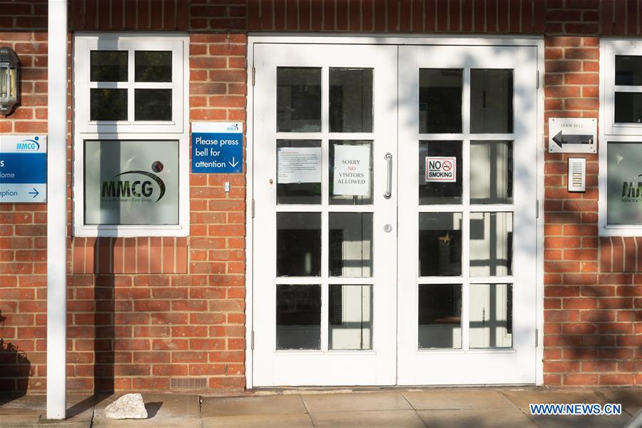 BRITAIN-LONDON-COVID-19-CARE HOMES