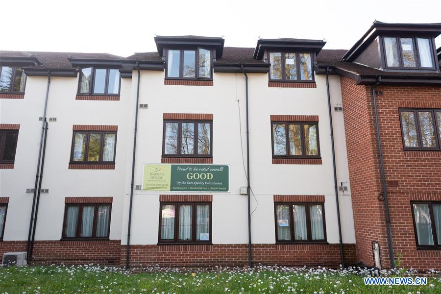 BRITAIN-LONDON-COVID-19-CARE HOMES