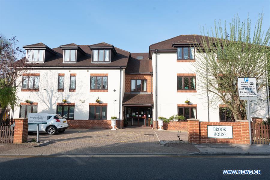 BRITAIN-LONDON-COVID-19-CARE HOMES