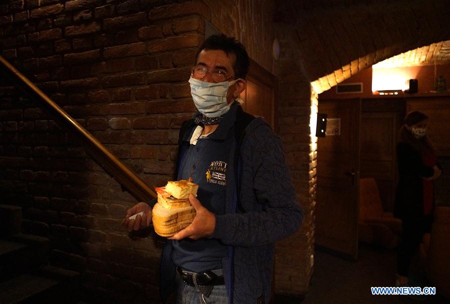 CZECH REPUBLIC-PRAGUE-COVID-19-HOMELESS