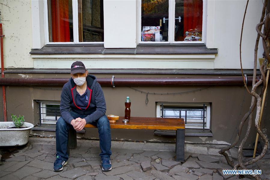 CZECH REPUBLIC-PRAGUE-COVID-19-HOMELESS