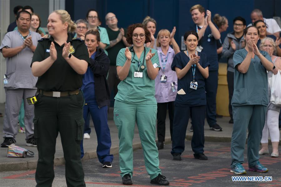 BRITAIN-LIVERPOOL-COVID-19-CLAP FOR OUR CARERS