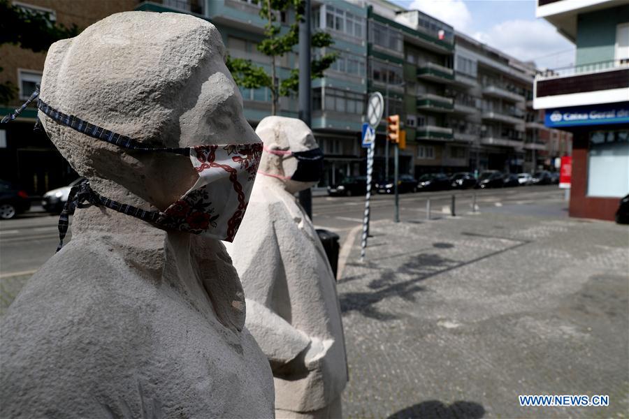 PORTUGAL-LISBON-COVID-19-MASK