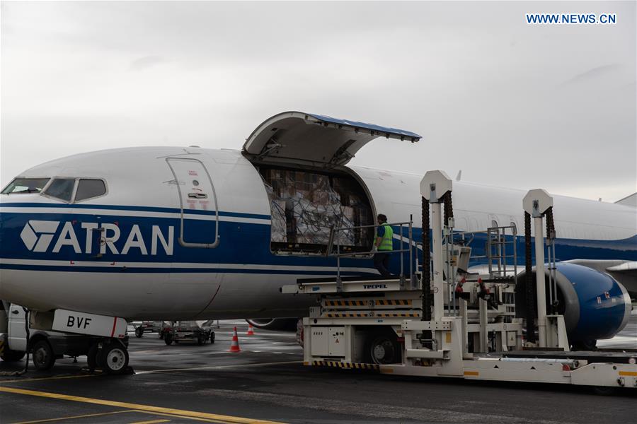 SLOVENIA-LJUBLJANA-COVID-19-CHINA-MEDICAL SUPPLY