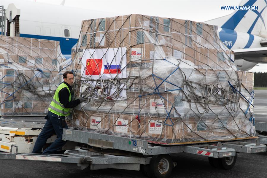 SLOVENIA-LJUBLJANA-COVID-19-CHINA-MEDICAL SUPPLY