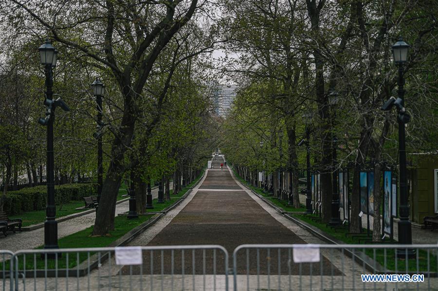 RUSSIA-MOSCOW-COVID-19