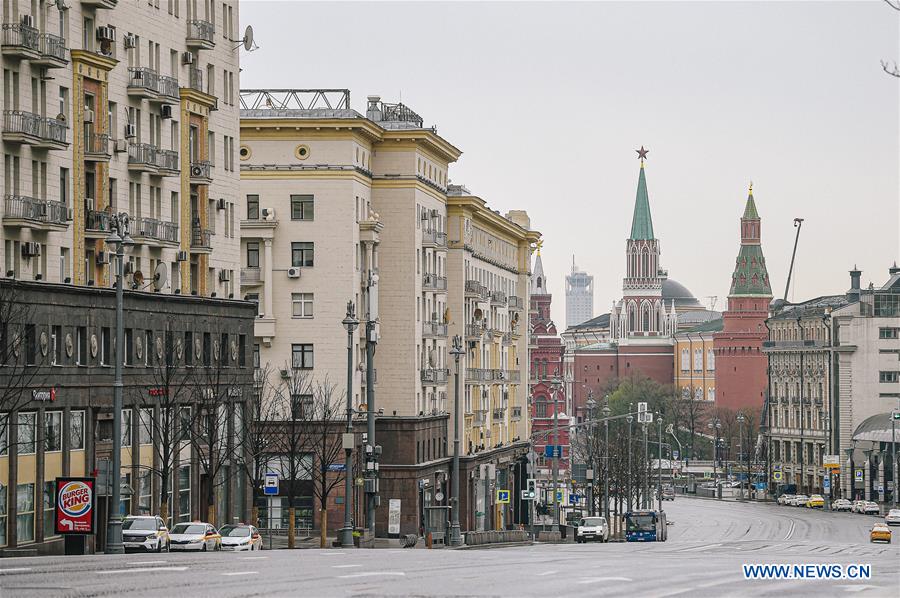 RUSSIA-MOSCOW-COVID-19