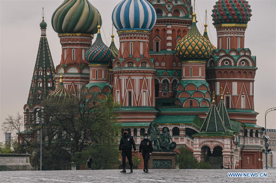RUSSIA-MOSCOW-COVID-19