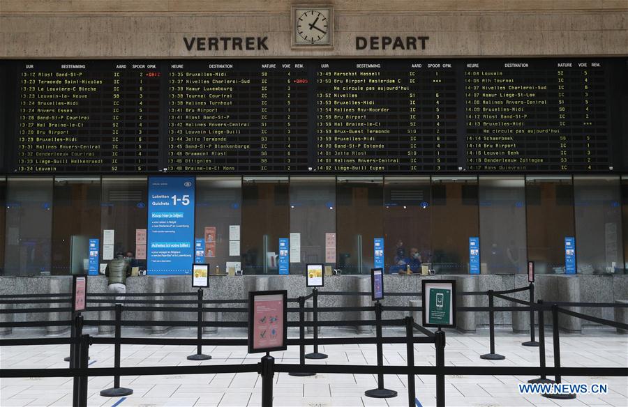 BELGIUM-BRUSSELS-CORONAVIRUS-DECONFINEMENT-FIRST PHASE