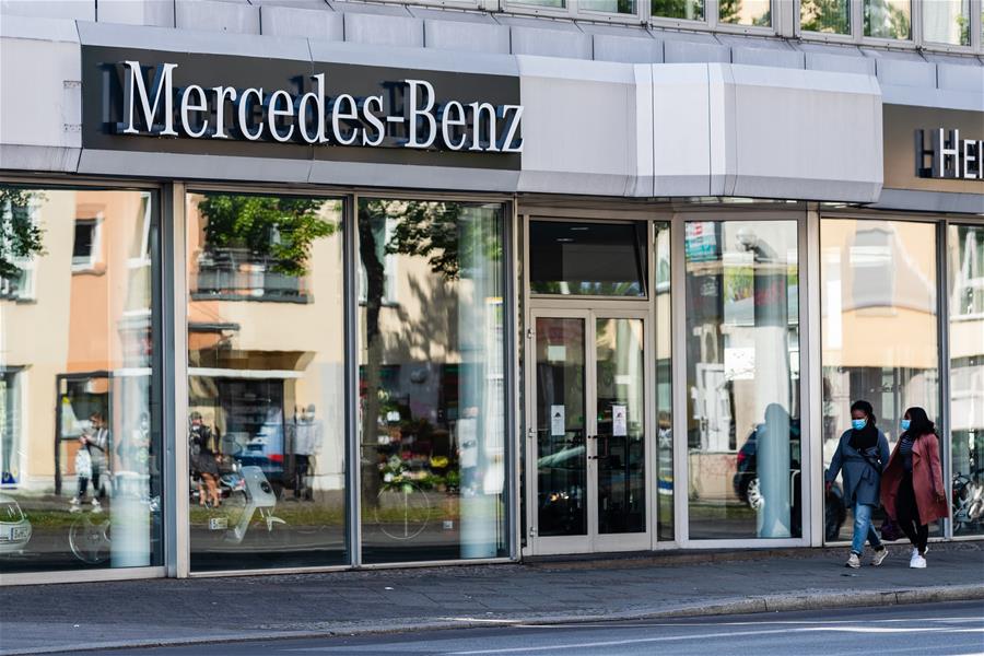 GERMANY-BERLIN-COVID-19-CAR-EXPORT 