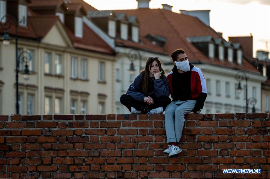 POLAND-WARSAW-COVID-19