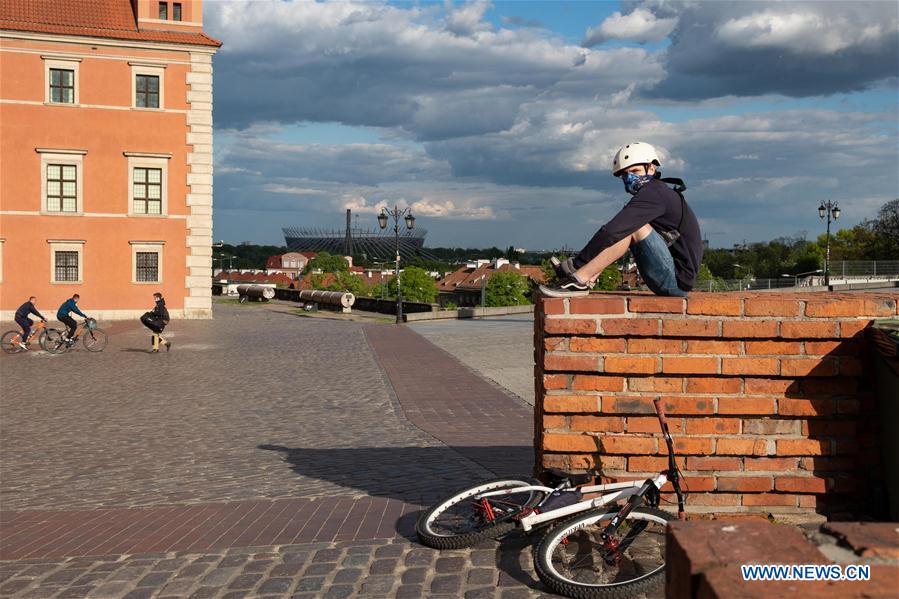 POLAND-WARSAW-COVID-19