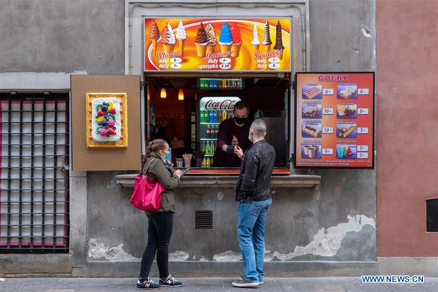 POLAND-WARSAW-COVID-19