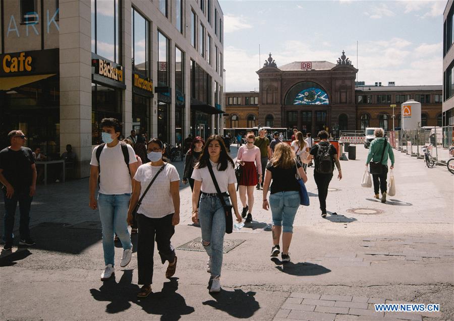 Germany's COVID19 cases rise by 815 to reach 204,183 RKI Xinhua