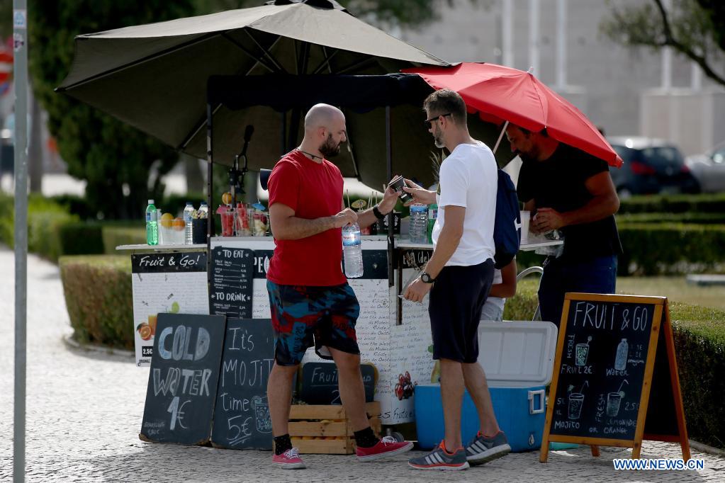 Heat wave hits Lisbon, Portugal Xinhua English.news.cn
