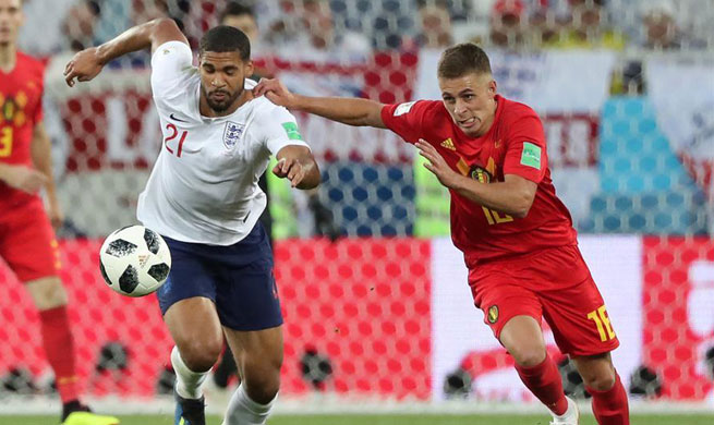 Belgium beats England 1-0 in World Cup Group G match