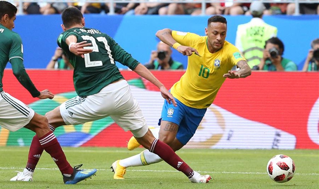 Neymar and Firmino bring Brazil into World Cup quarter-finals