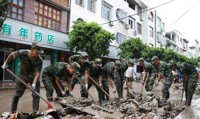 In pics: aftermath of Typhoon Maria in SE China's Fujian