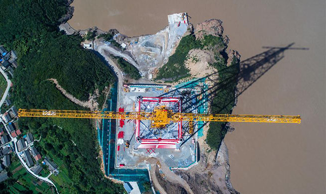 New pylon project between Zhoushan, Ningbo to wrap up by October
