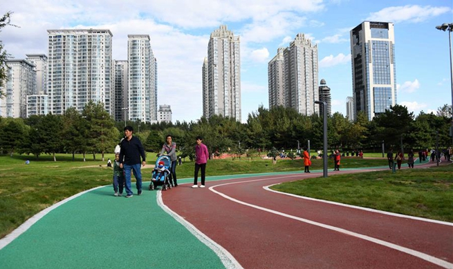Xiangjiang Park opens to public for free in NE China's Heilongjiang