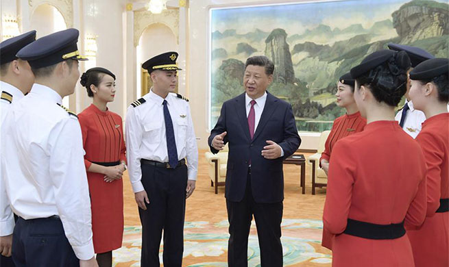 Xi calls for learning from heroic cabin crew