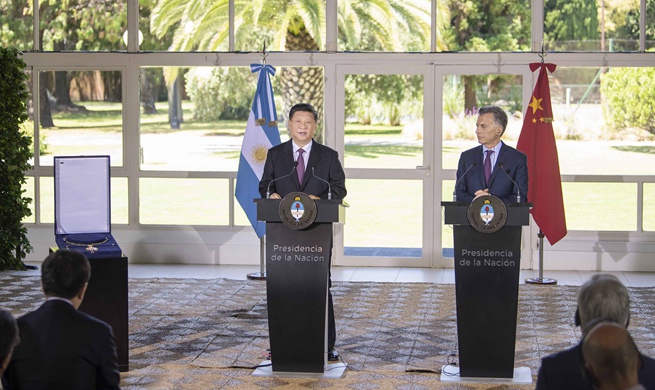 Xi awarded Argentina's highest decoration